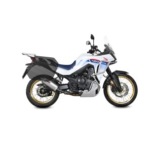 TERMINALE MIVV OVALE HONDA TRANSALP 750 2025-2026 (EURO 5+), OMOLOGATO ACCIAIO
