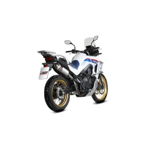 EXHAUST MIVV DAKAR HONDA TRANSALP 750 2025-2026 (EURO 5+), APPROVED STEEL