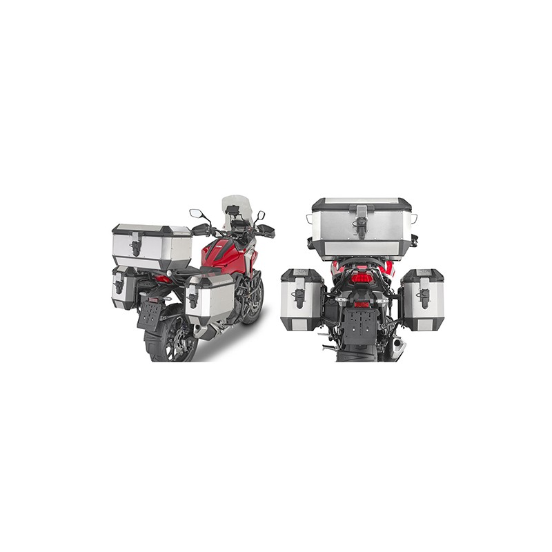 PORTAVALIGIE LATERALE GIVI PL ONE-FIT MONOKEY HONDA NC 750 X 2021-2024