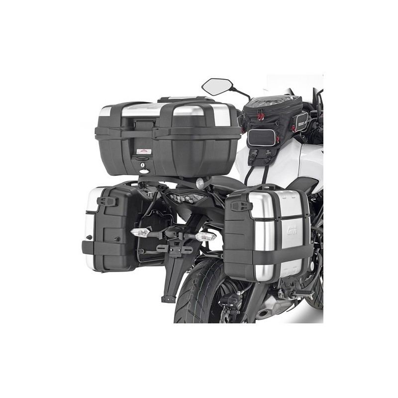 PORTAMALETAS LATERAL GIVI PARA MALETAS LATERALES MONOKEY KAWASAKI VERSYS 650 2024-2026