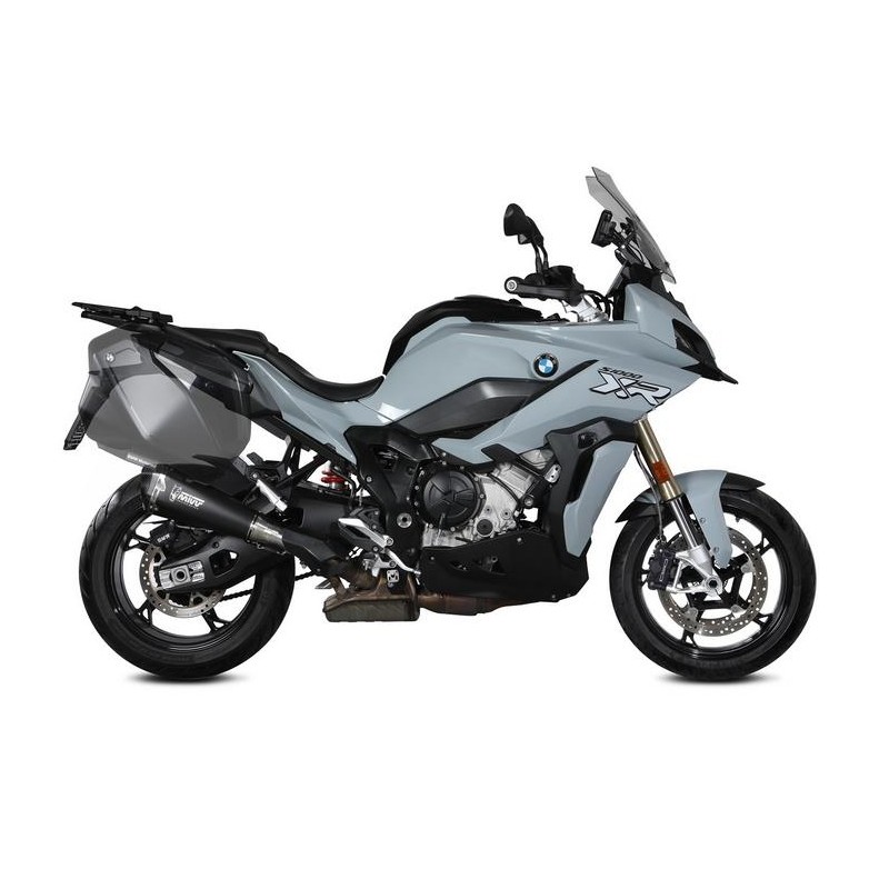 TERMINALE MIVV DELTA RACE BMW S 1000 XR 2024-2025, OMOLOGATO BLACK/CARBONIO