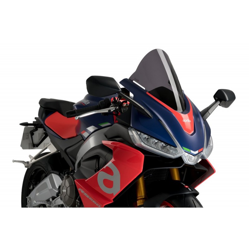 PUIG R-RACER SCREEN APRILIA RS 660 2025, DARK SMOKE