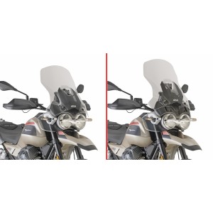 PARABRISAS GIVI MOTO GUZZI V85 TT 2024-2025, TRANSPARENTE