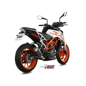 TERMINALE MIVV MK3 KTM 390 DUKE 2017-2020, NON OMOLOGATO CARBONIO