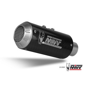 EXHAUST MIVV MK3 KTM 390 DUKE 2017-2020, NOT APPROVED CARBON