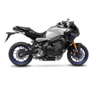 LEOVINCE LV RACE FULL EXHAUST SYSTEM YAMAHA TRACER 9 GT 2021-2024, STEEL, CATALYTIC