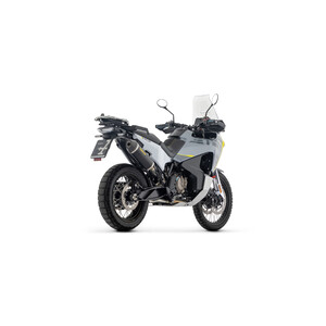 TERMINALE ARROW RACE-TECH HUSQVARNA NORDEN 901 2024-2025 (EURO 5+), ALLUMINIO DARK/CARBONIO, OMOLOGATO