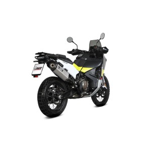 TERMINALE MIVV SPEED EDGE HUSQVARNA NORDEN 901 2024-2025 (EURO 5+), OMOLOGATO ACCIAIO/CARBONIO