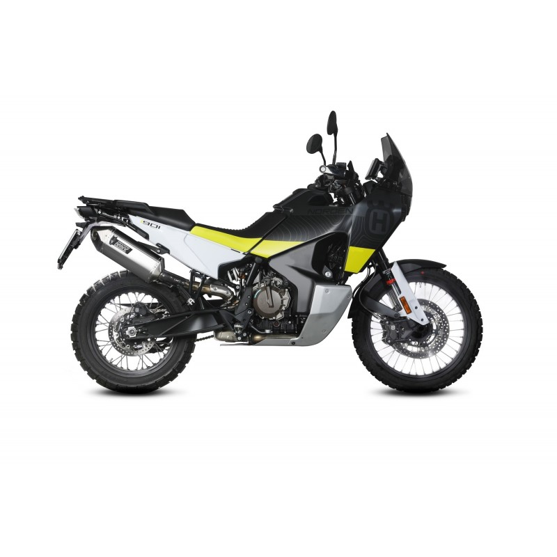 TERMINALE MIVV SPEED EDGE HUSQVARNA NORDEN 901 2024-2025 (EURO 5+), OMOLOGATO ACCIAIO/CARBONIO