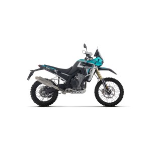 TERMINALE ARROW INDY RACE EVO KOVE X RALLY 2025 (EURO 5+), TITANIO/ACCIAIO, OMOLOGATO