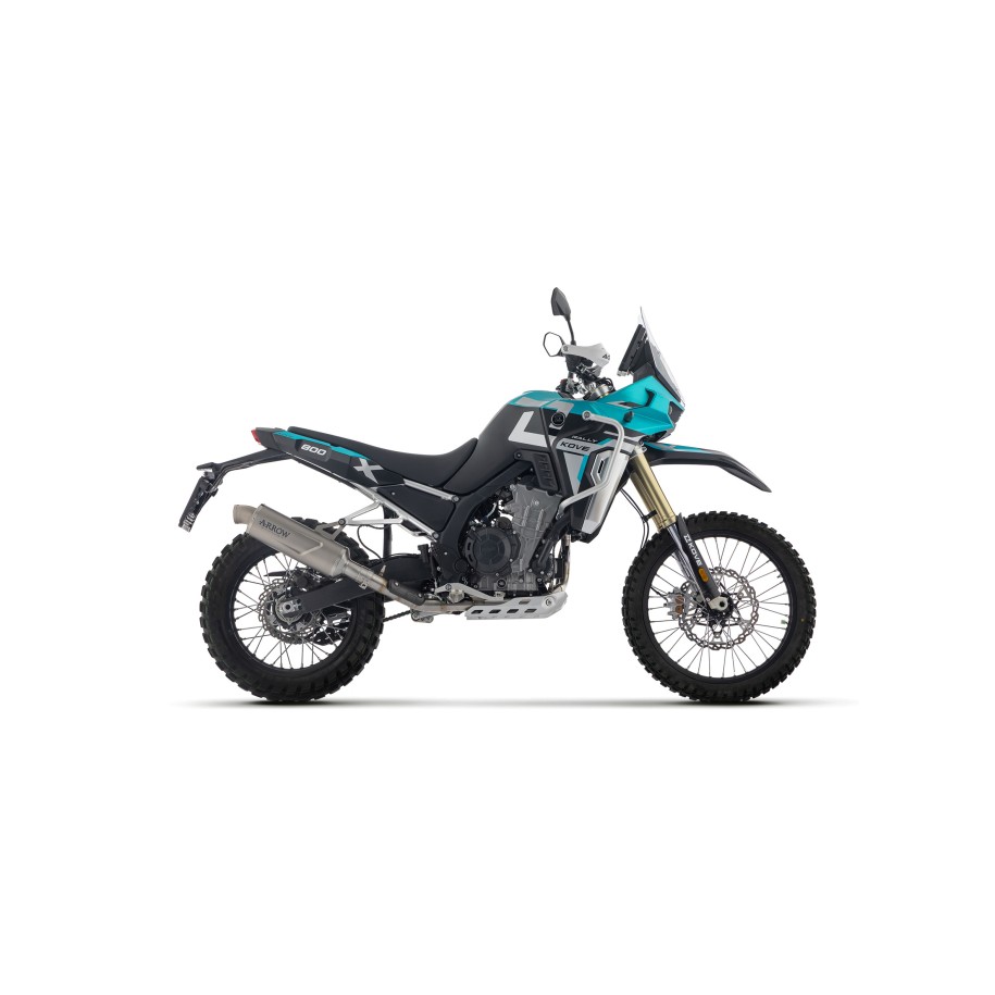 ARROW INDY RACE EVO EXHAUST KOVE 800 XPRO 2025 (EURO 5+), TITANIUM/STEEL, APPROVED