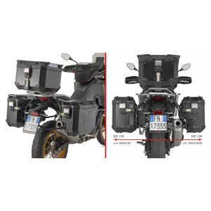 PORTAMALETAS LATERAL GIVI VALIGIE LATERALI MONOKEY CAM-SIDE TREKKER OUTBACK KOVE 800 XPRO 2024-2025