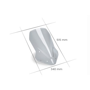 PARABRISAS PUIG TOURING KOVE 800 XPRO 2024-2025, AHUMADO CLARO