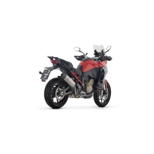 ARROW VELOCE EXHAUST DUCATI MULTISTRADA V4 2025-2026, TITANIUM DARK, APPROVED