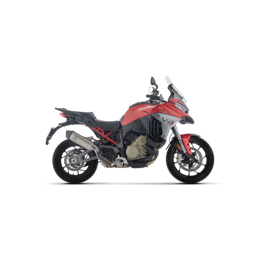 ARROW VELOCE EXHAUST DUCATI MULTISTRADA V4 S 2025-2026, TITANIUM DARK, APPROVED