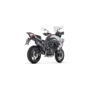 ARROW INDY RACE EVO EXHAUST BENELLI TRK 702 2025 (EURO 5+), DARK ALUMINUM/CARBON, APPROVED