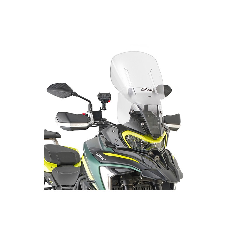 PARABRISAS CORREDIZO GIVI AIRFLOW BENELLI TRK 702 2025, TRANSPARENTE
