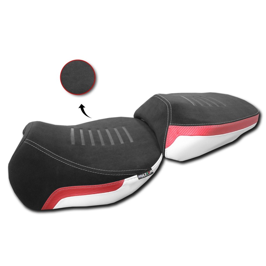 SELLA PILOTA ISOTTA COMFORT DUCATI MULTISTRADA V4 S 2025-2026, BIANCO