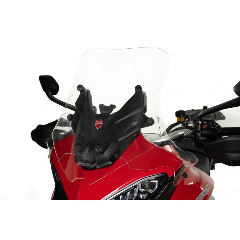 ISOTTA MEDIUM PROTECTION WINDSCREEN DUCATI MULTISTRADA V4 2025-2026, TRANSPARENT