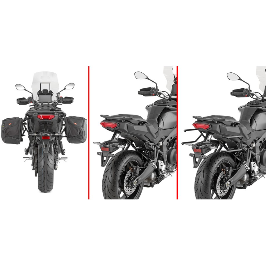 CHASIS GIVI REMOVE-X DE FIJACION RAPIDA PARA ALFORJAS BLANDAS LATERALES YAMAHA TRACER 9 2025-2026