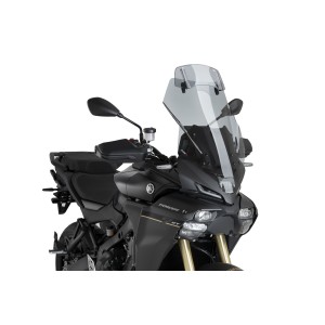 PARABRISAS PUIG TOURING CON DEFLECTOR YAMAHA TRACER 9 GT 2025-2026, AHUMADO CLARO