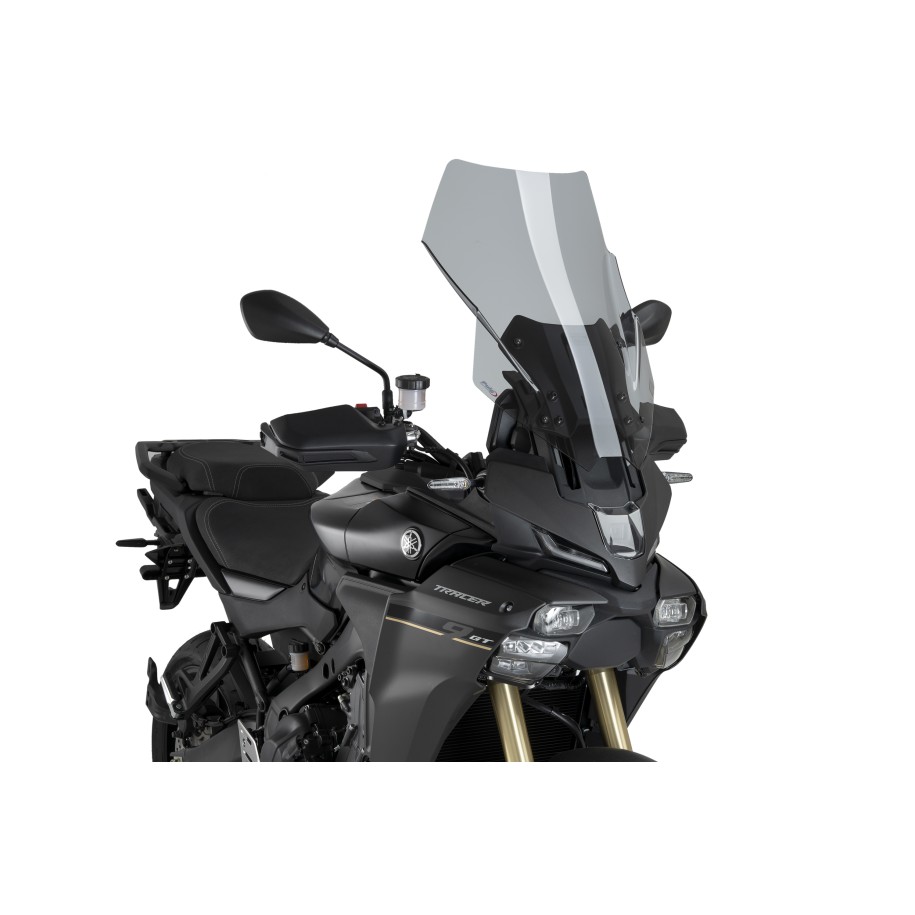 PUIG TOURING WINDSHIELD YAMAHA TRACER 9 GT 2025, LIGHT SMOKE - Euro 109.9
