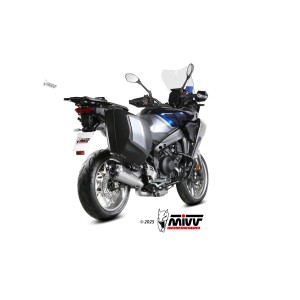 IMPIANTO DI SCARICO COMPLETO MIVV DELTA RACE YAMAHA TRACER 9 GT 2025-2026 (EURO 5+), ACCIAIO/CARBONIO, CATALIZZATO