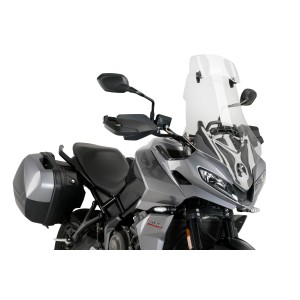 PUIG TOURING WINDSHIELD WITH DEFLECTOR TRIUMPH TIGER SPORT 660 2025, TRANSPARENT