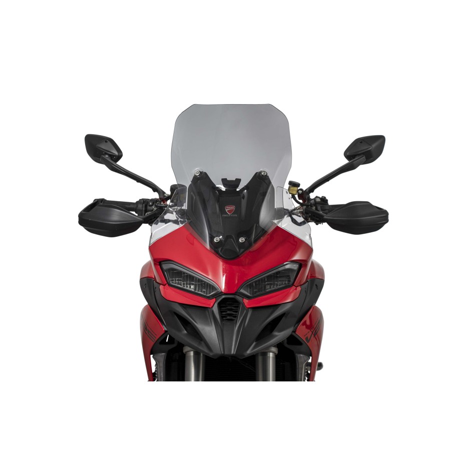 CUPOLINO ISOTTA SUPER TOURING DUCATI MULTISTRADA V2 S 2025, FUME CHIARO