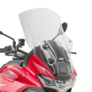 WINDSHIELD GIVI MOTO GUZZI V100 MANDELLO 2023-2024, TRANSPARENT