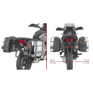 PORTAMALETAS LATERAL GIVI PL ONE-FIT MONOKEY MOTO GUZZI STELVIO 2024-2025