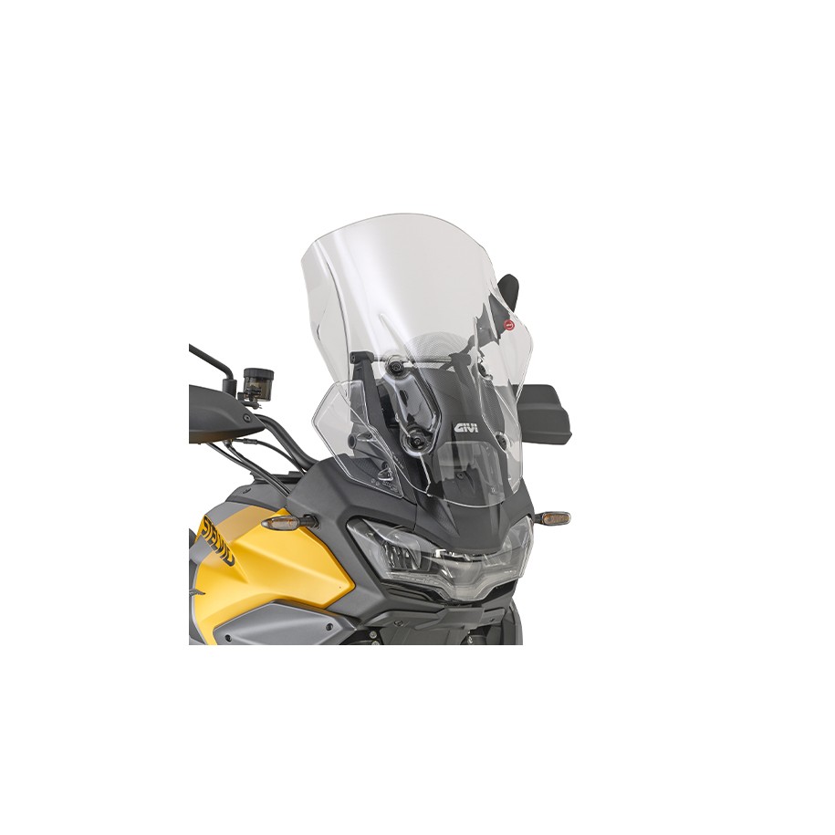 GIVI WINDSCREEN MOTO GUZZI STELVIO 2024-2025, TRANSPARENT