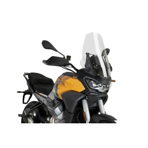 PUIG TOURING WINDSCHUTZSCHEIBE MOTO GUZZI STELVIO 2024-2025, TRANSPARENT