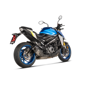 TERMINALE AKRAPOVIC SLIP-ON LINE SUZUKI GSX-S 1000 GT 2022-2024, TITANIO/CARBONIO, OMOLOGATO
