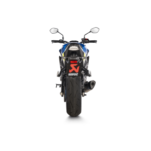AKRAPOVIC SLIP-ON LINE EXHAUST SUZUKI GSX-S 1000 GT 2022-2024, TITANIUM/CARBON, APPROVED