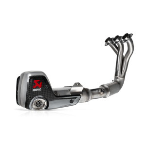 AKRAPOVIC FULL EXHAUST SYSTEM YAMAHA TRACER 9 GT (EURO 5+), STEEL, APPROVED