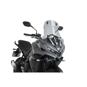 PARABRISAS PUIG TOURING CON DEFLECTOR TRIUMPH TIGER SPORT 800 2025, AHUMADO CLARO