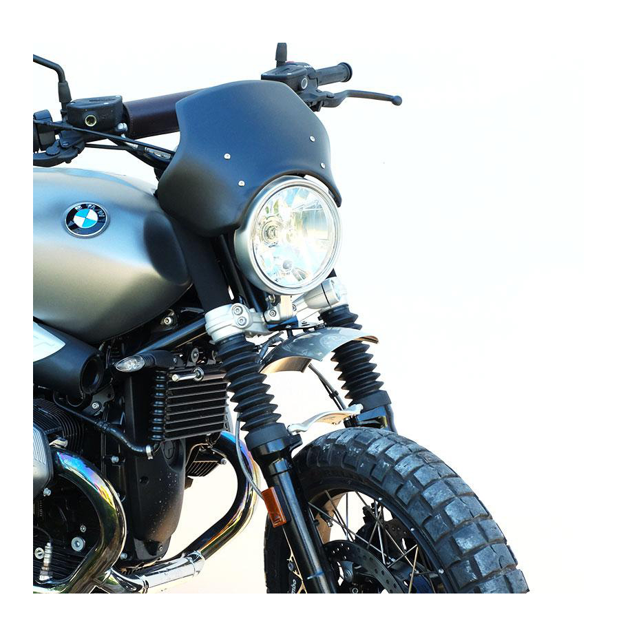 PARAFANGO ANTERIORE ALTO IN ALLUMINIO UNIT GARAGE PER BMW R NINE T SCRAMBLER 2016-2020