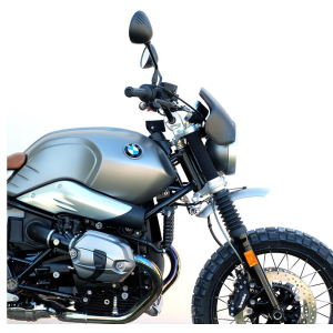 PARAFANGO ANTERIORE ALTO IN ALLUMINIO UNIT GARAGE PER BMW R NINE T SCRAMBLER 2016-2020