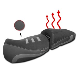 SELLA PASSEGGERO ISOTTA COMFORT RISCALDATA BMW R 1300 GS ADVENTURE 2025, TRIPLE BLACK