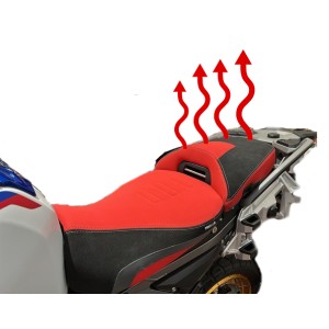 SELLA PASSEGGERO ISOTTA COMFORT RISCALDATA BMW R 1300 GS ADVENTURE 2025, ROSSO