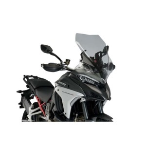 CUPOLINO PUIG TOURING DUCATI MULTISTRADA V4 S 2025-2026, FUME CHIARO