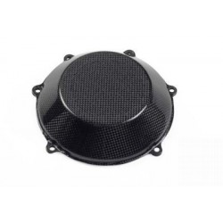 CLOSED CLUTCH COVER IN CARBON FIBER DUCATI WITH DRY CLUTCH