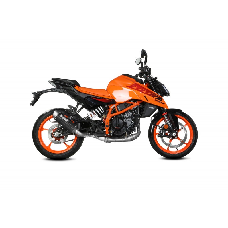 EXHAUST MIVV GP PRO KTM DUKE 125 2024-2025 (EURO 5+), APPROVED CARBON