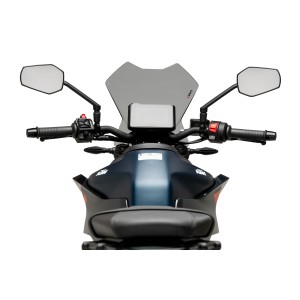 PUIG TOURING WINDSCHUTZSCHEIBE KTM DUKE 125 2024-2025, LEICHTER RAUCH