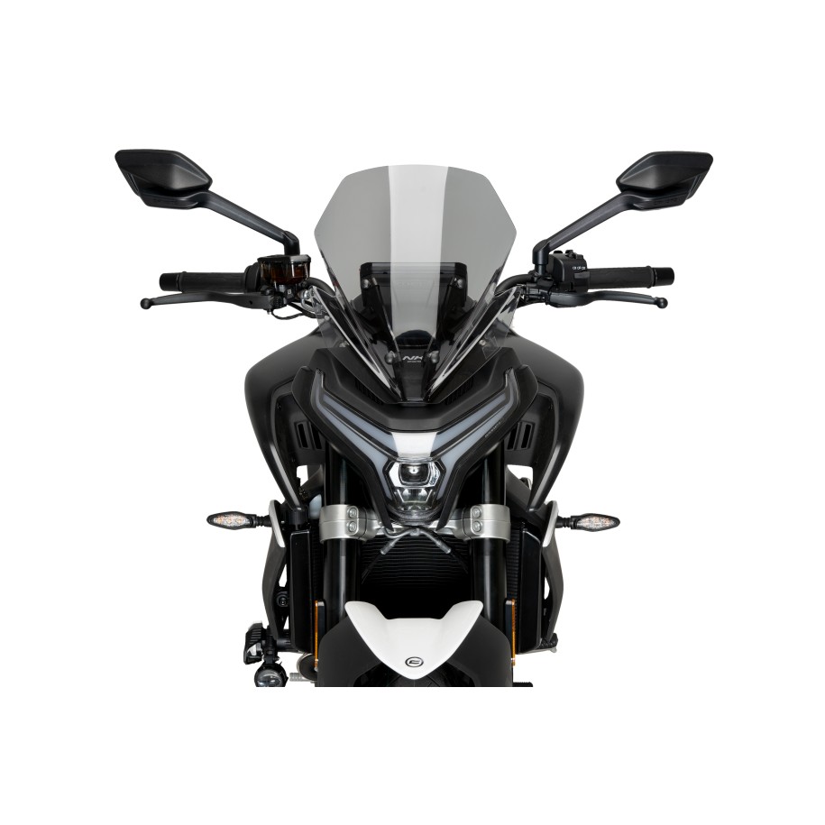 PUIG SPORT WINDSHIELD CF MOTO 800NK SPORT 2023-2025, LIGHT SMOKE
