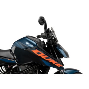 PUIG SPORT WINDSCHUTZSCHEIBE KTM 390 DUKE 2024-2025, LEICHTER RAUCH