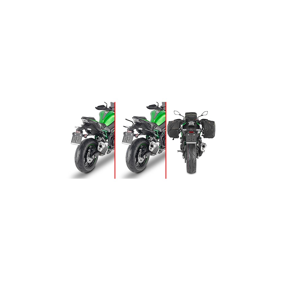 GIVI REMOVE-X QUICK RELEASE FRAME FOR SOFT SIDE BAGS KAWASAKI Z 900 2021-2024