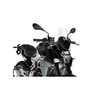 CUPOLINO PUIG SPORT NEW GENERATION BMW F 900 R 2025, TRASPARENTE