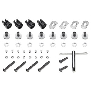 KIT SGANCIO RAPIDO PER PORTAVALIGIE LATERALI GIVI HONDA TRANSALP 750 2025-2026